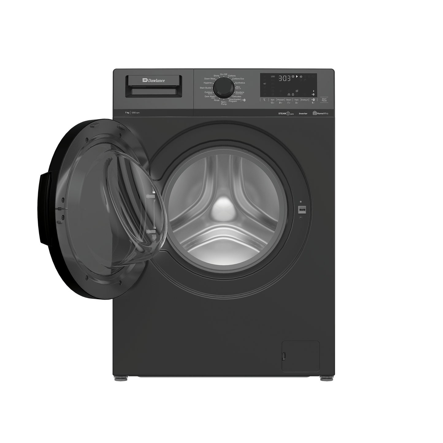 Dawlance Front Load Washing Machine DWF 7200X Inverter – 7kg energy-efficient laundry appliance in Pakistan