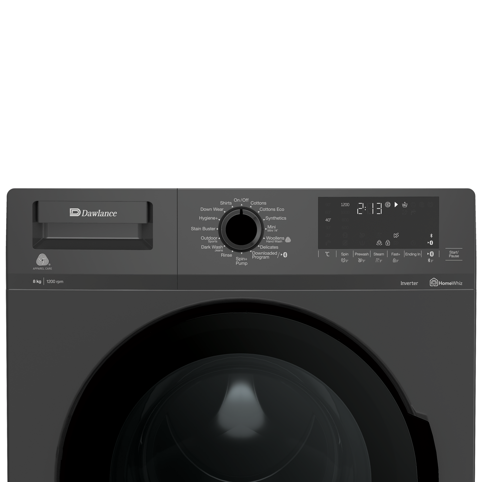 Dawlance Front Load Washing Machine DWF 8200X Inverter – 8kg premium front-load washer with inverter technology