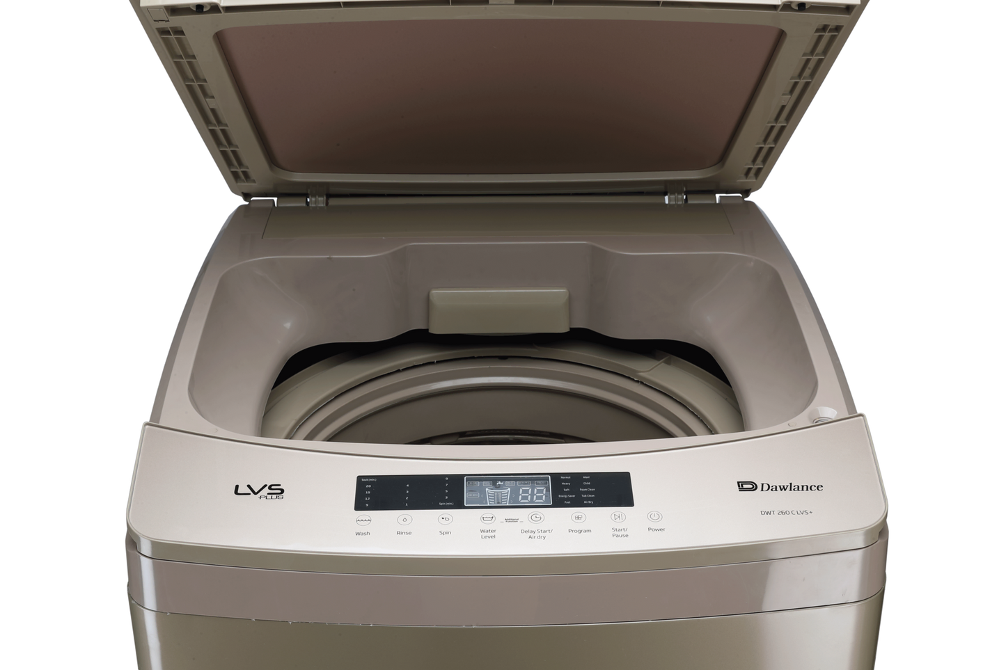 Dawlance Top Load Washing Machine DWT 260 C LVS+ – 9kg automatic washer with low voltage startup