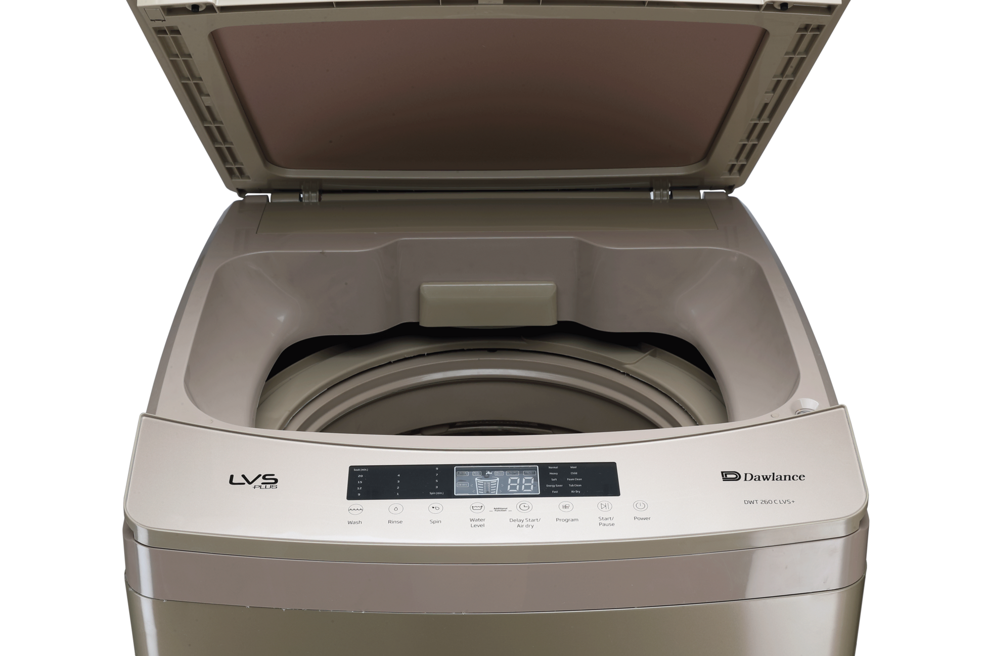 Dawlance Top Load Washing Machine DWT 260 C LVS+ – 9kg automatic washer with low voltage startup